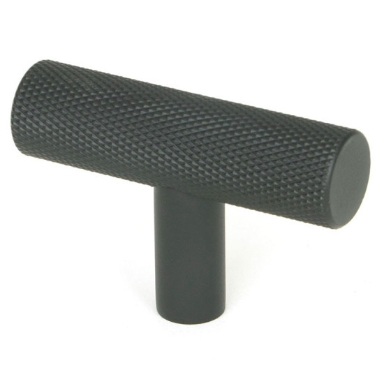Matt Black Brompton T Bar Cabinet Knob