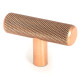 Polished Bronze Brompton T Bar Cabinet Knob