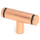 Polished Bronze Kelso T Bar Cabinet Knob