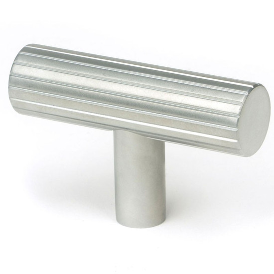 Satin Chrome Judd T Bar Cabinet Knob