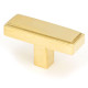 Polished Brass Scully T Bar Cabinet Knob