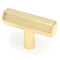 Polished Brass Kahlo T Bar Cabinet Knob