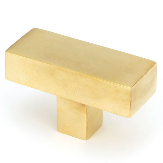 Aged Brass Albers T Bar Cabinet Knob
