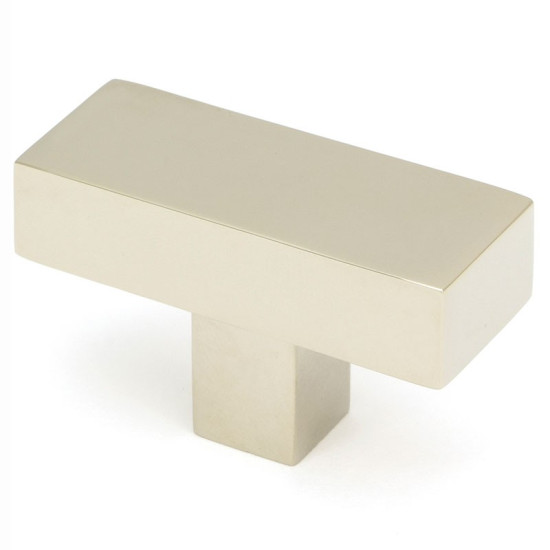 Polished Nickel Albers T Bar Cabinet Knob