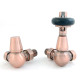 Faringdon Thermostatic Radiator Valve - Antique Copper CORNER TRV