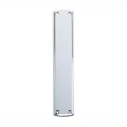Finger Plate - Polished Chrome