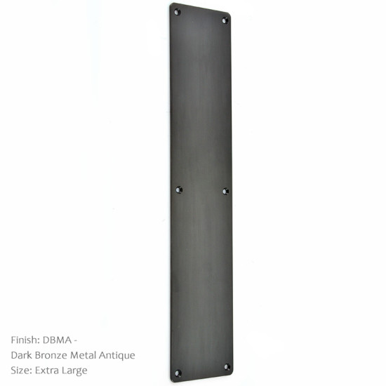 Finger Plate with Rounded Corners