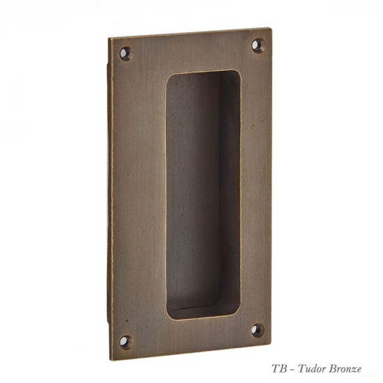 Flush Pull Handle with Finger Recess