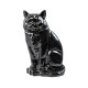 Large Black Cat Door Stop