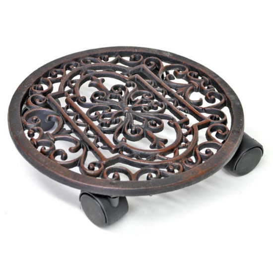 Cast Iron Plant Stand/Trolley