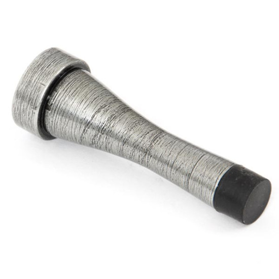 Blacksmith Pewter Patina Projection Door Stop