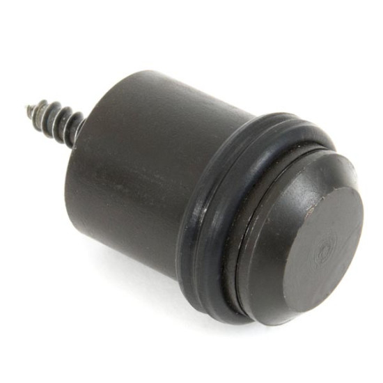 Blacksmith Beeswax Floor Mounted Door Stop