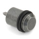 Blacksmith Pewter Patina Floor Mounted Door Stop