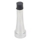 Period Projection Door Stop - Satin Chrome