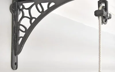 How to Install Clothes Airer Wall Support Brackets - Video 