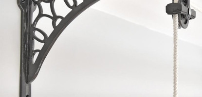 How to Install Clothes Airer Wall Support Brackets - Video 