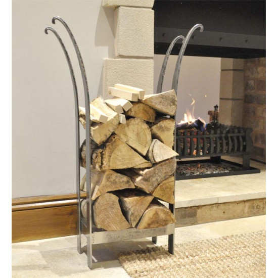 Hand Forged Crown Log Stack