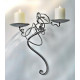 Hand Forged Double Tangle Wall Sconce