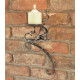 Hand Forged Single Tangle Wall Sconce