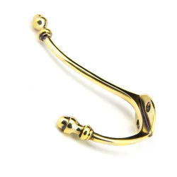 Hat and Coat Hook - Aged Brass