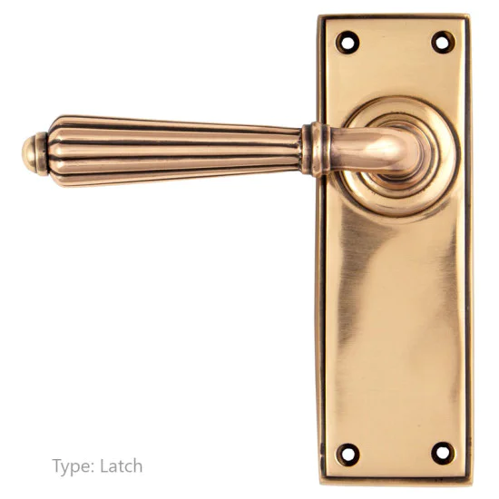 Hinton Lever - Polished Bronze