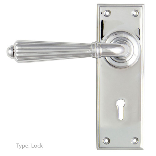 Hinton Lever - Polished Chrome