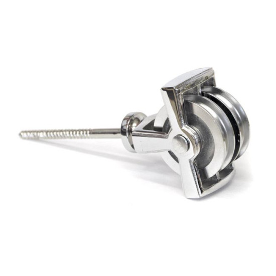 Chrome Double pulley