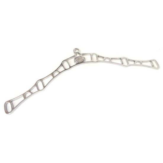Chrome Victorian Six Lath Kitchen Maid® Single Clothes Airer End