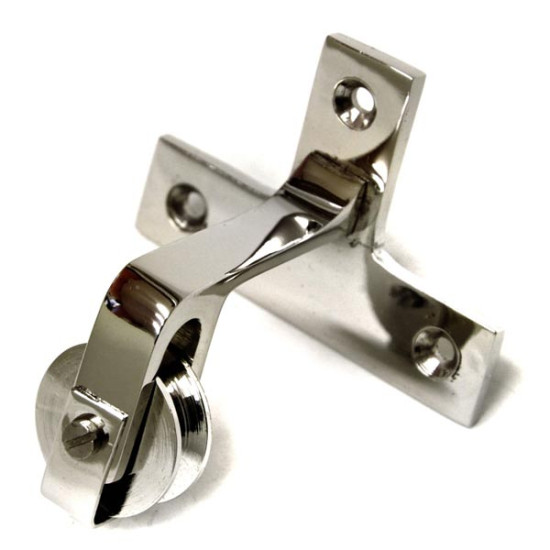 Nickel Butler Bell Directional Pulley