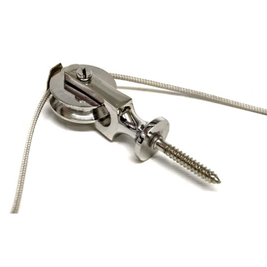 Nickel Butler Bell Extension Pulley