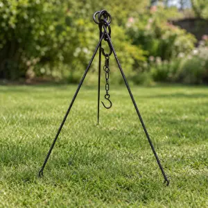 Kadai Cooking Tripod with Chain