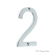 Croft 6420FF Arial Font House Numbers - Face Fix