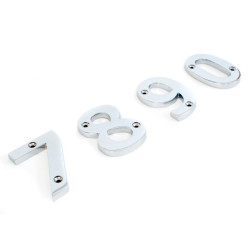 Polished Chrome Letters/House Numbers