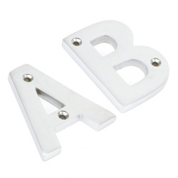 Satin Chrome Letters/House Numbers