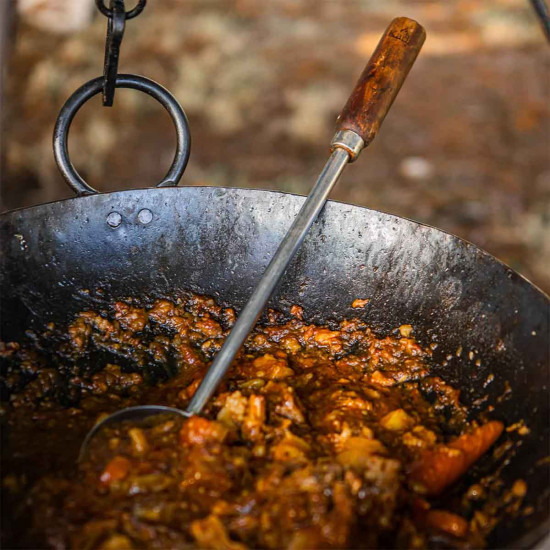 Kadai Cooking Bowl Ladle