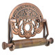 Crown Toilet Roll Holder -  Copper Finish