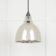 Brindley Pendant - Smooth Nickel Exterior and Interior