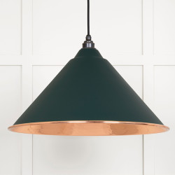 Hammered Copper Hockley Pendant in Dingle