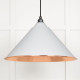 Hammered Copper Hockley Pendant in Flock