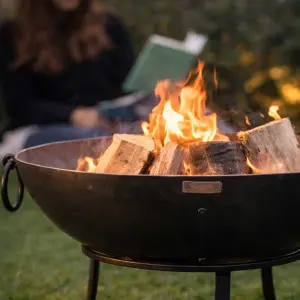 Kadai Fire Bowl on beach