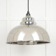 Hammered Nickel Harborne Pendant