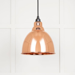 Smooth Copper Brindley Pendant