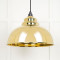 Hammered Brass Harborne Pendant
