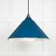 Hammered Nickel Hockley Pendant in Upstream