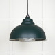 Hammered Nickel Harborne Pendant in Dingle