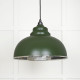 Hammered Nickel Harborne Pendant in Heath