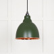 Smooth Copper Brindley Pendant in Heath