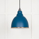 White Gloss Brindley Pendant in Upstream