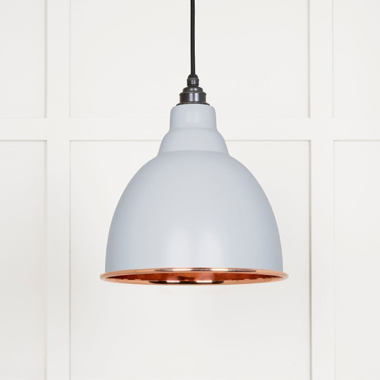 Smooth Copper Brindley Pendant in Birch