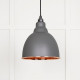 Smooth Copper Brindley Pendant in Bluff